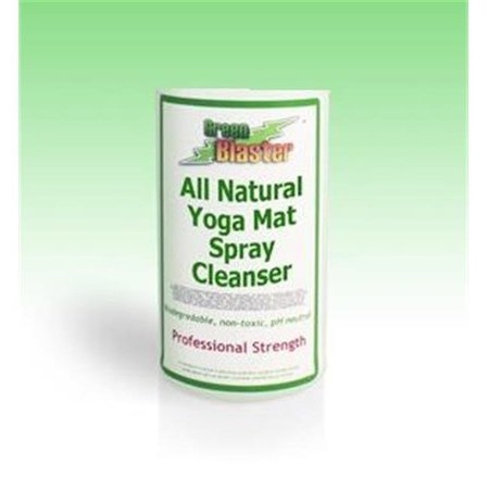 GREEN BLASTER PRODUCTS Green Blaster Products GBYM1G All Natural Yoga Mat Spray Cleanser 1 Gallon Refill GBYM1G